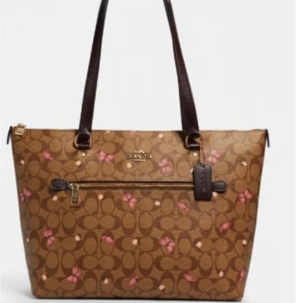 Coach Butterfly Tote with zipper SALE